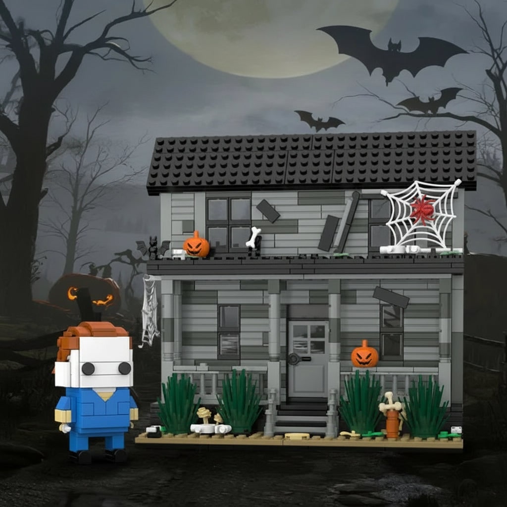 Halloween Toys Ghost House Building Kit
