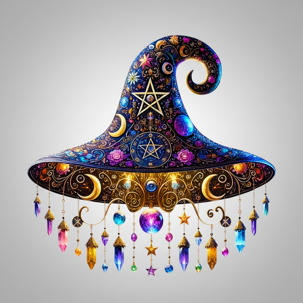 Halloween Witch Hat Decor Magical Home