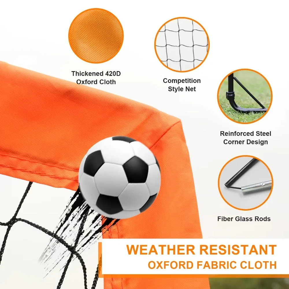 Portable Soccer Goal Kids Outdoor Training