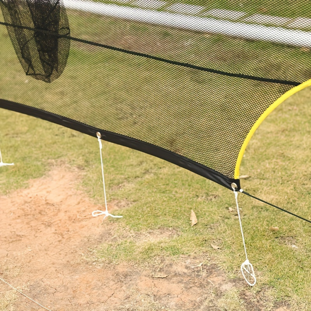 Portable Soccer Training Net For Accuracy