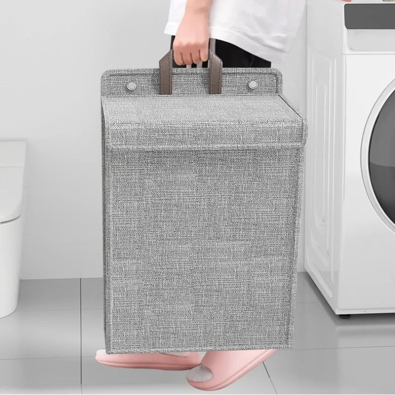 Wallora Foldable Adhesive Laundry Basket