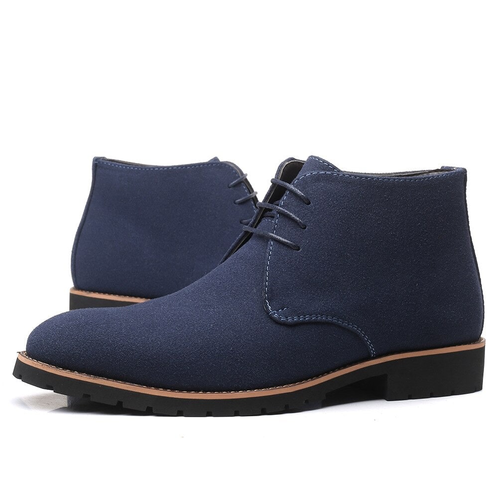 Men's Ankle Boots Slip On Casual Footwear