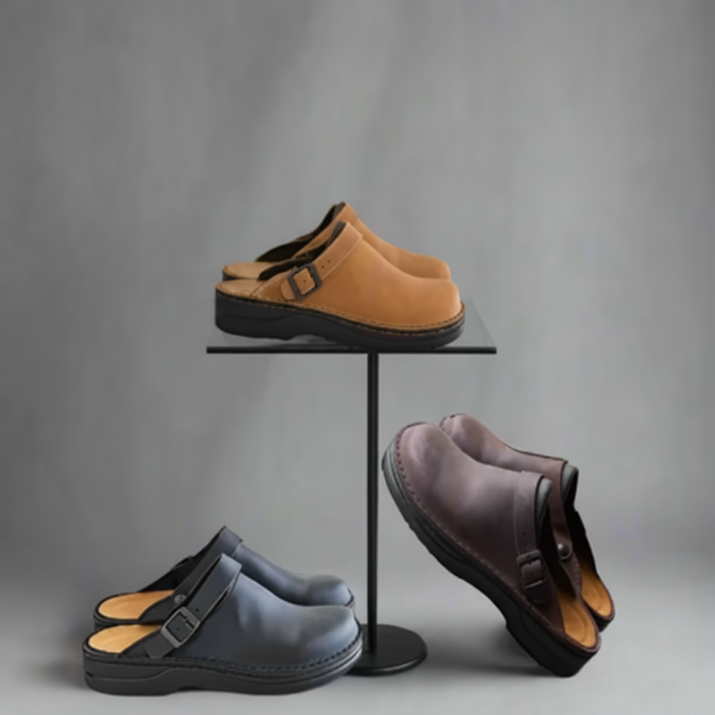 Mens Clogs Slip On Breathable Material