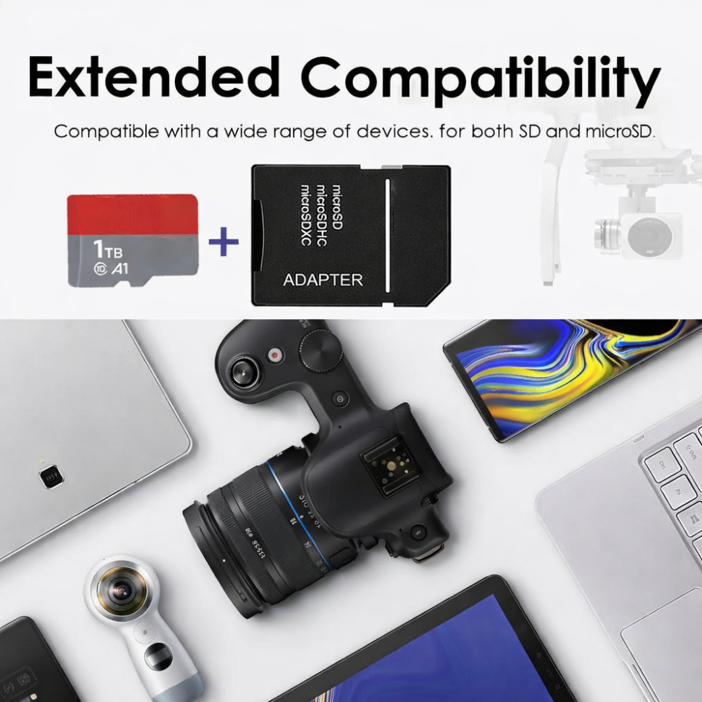 Micro SD Storage Card Adapter High Speed