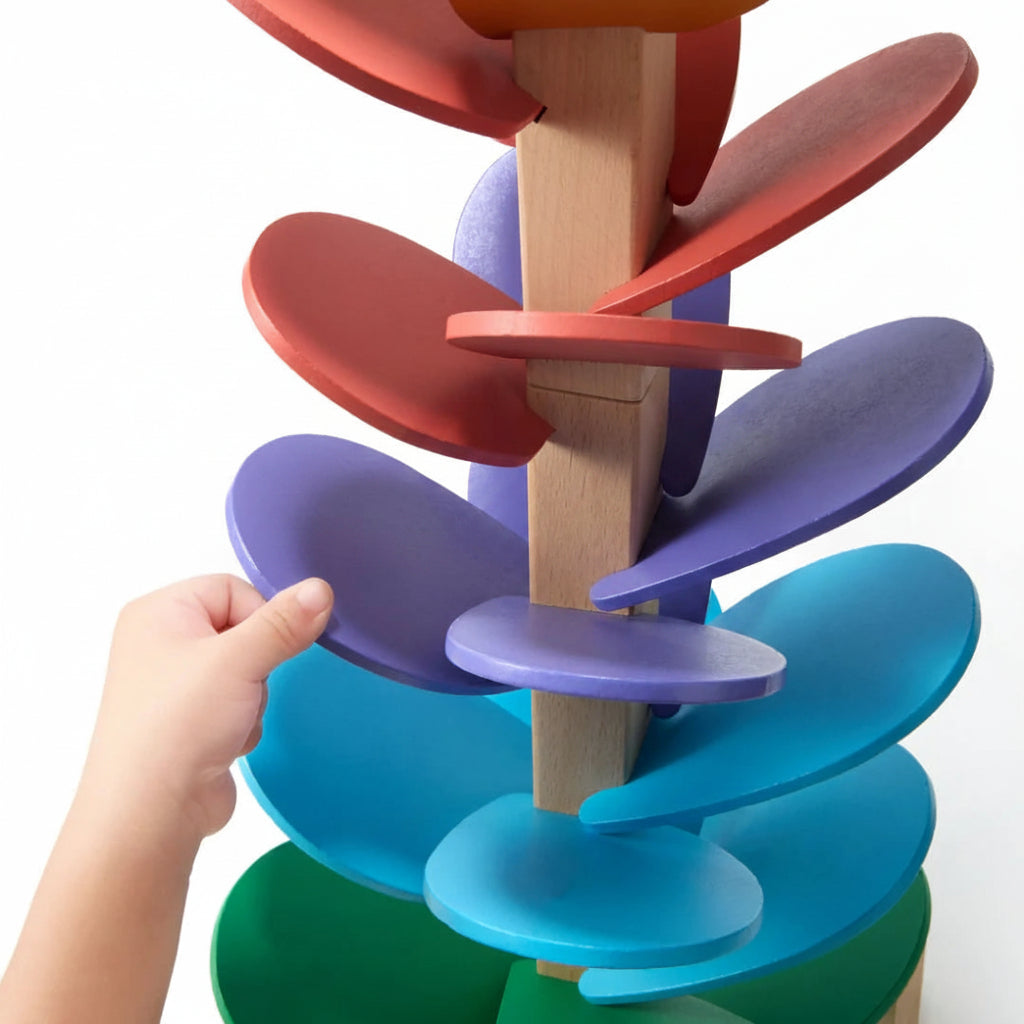 Musical Tree Toy Toddlers Colorful Wooden