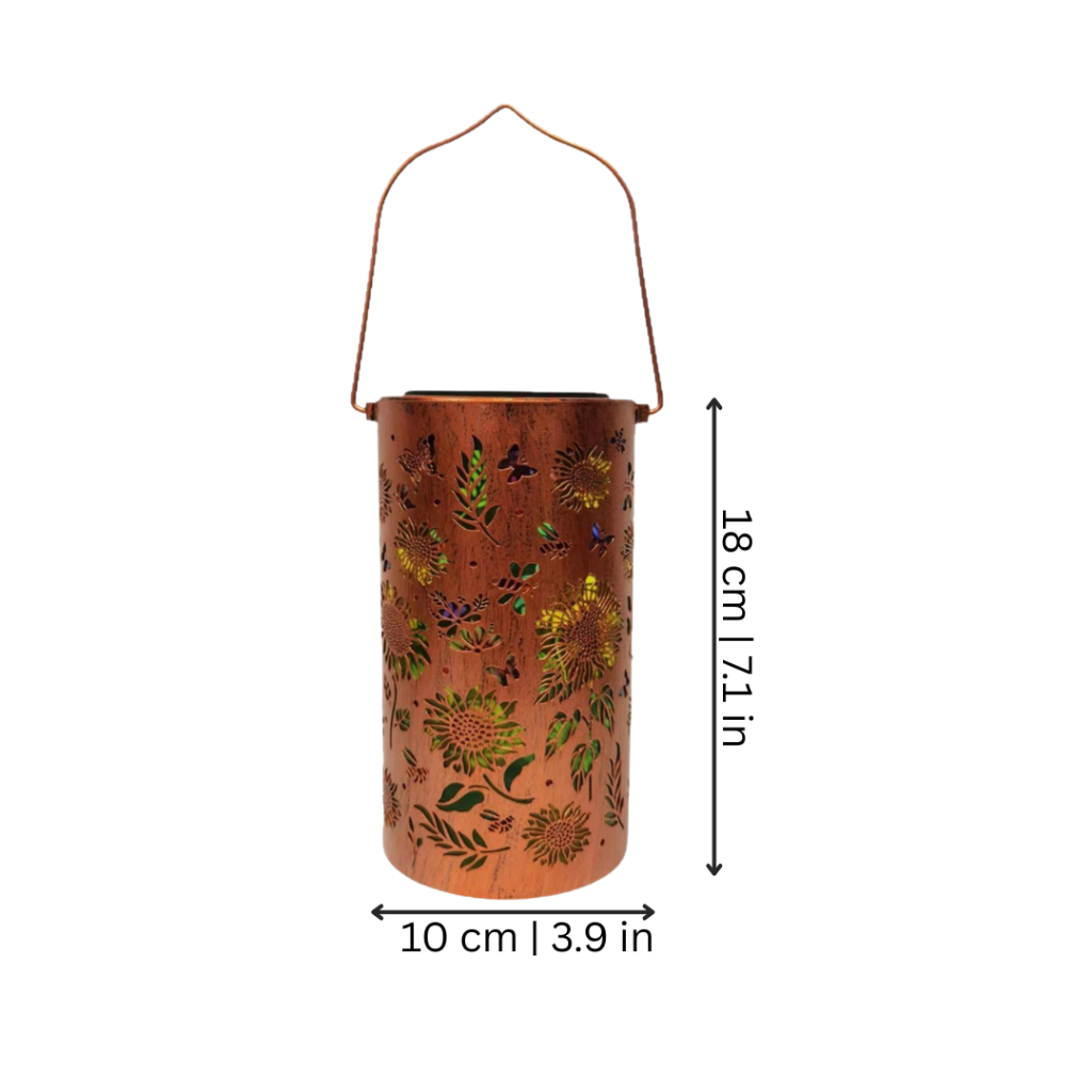 Solar Powered Outdoor Lantern Decorative