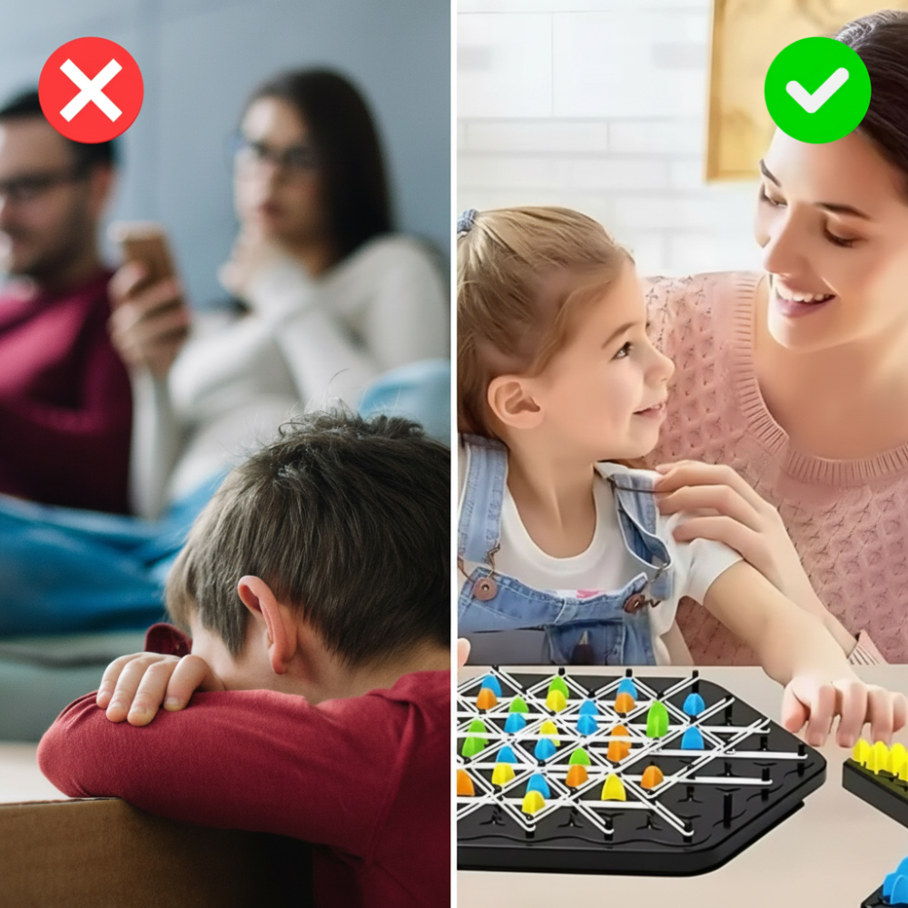 Strategy Board Game Family Indoor Triangle