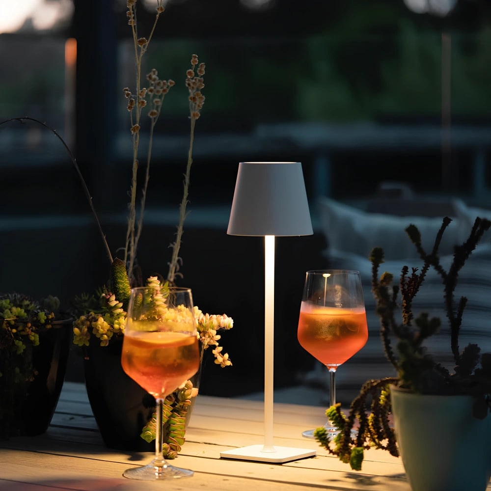 Table Lamp Cordless Touch Dimmable Modern