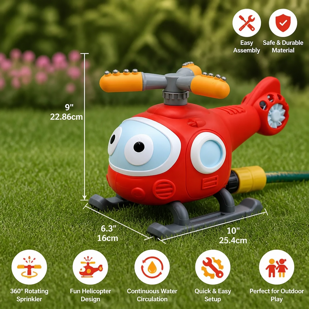 Water Sprinkler Toy Outdoor Summer Fun
