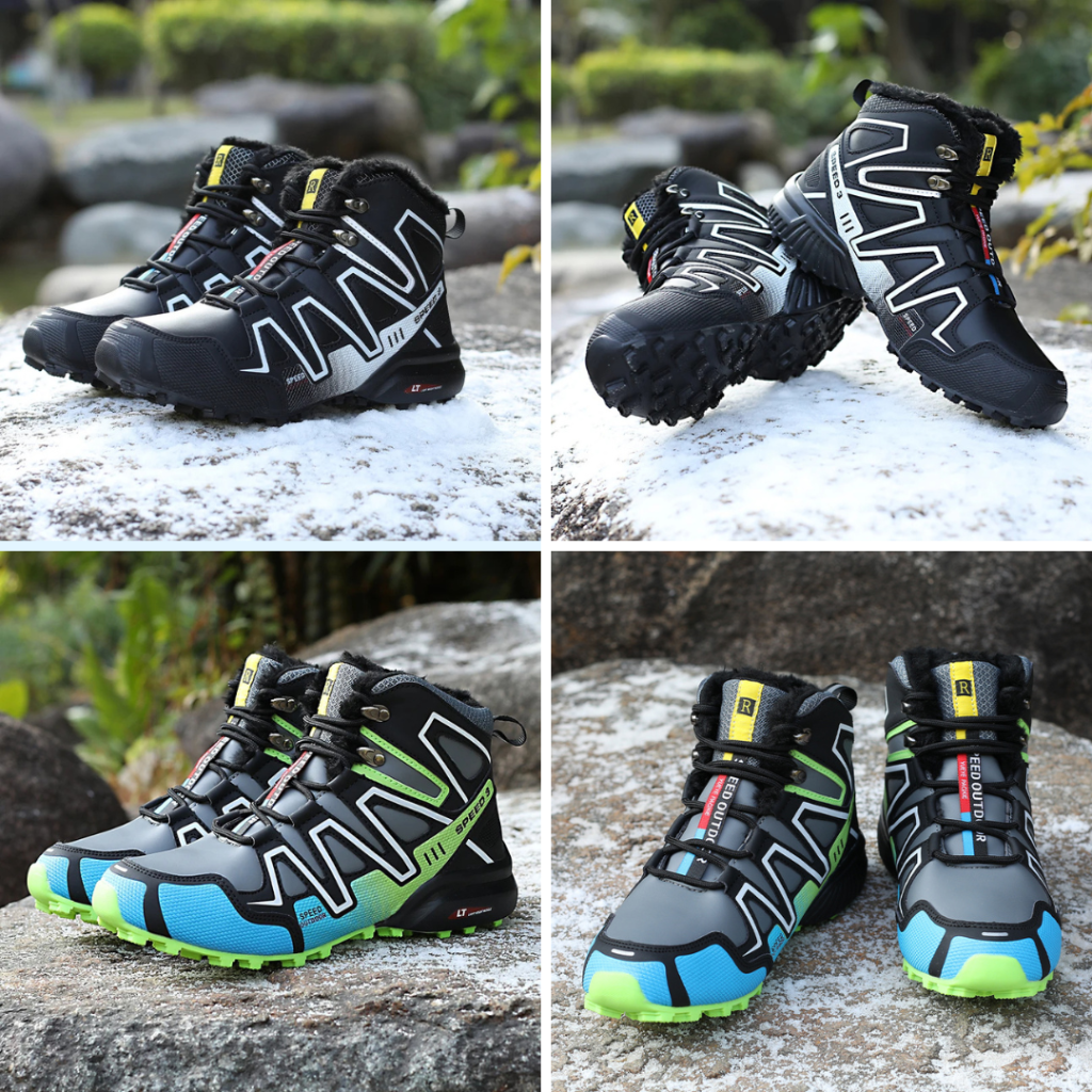 Waterproof Boots Hiking Winter Lace Up Ankle