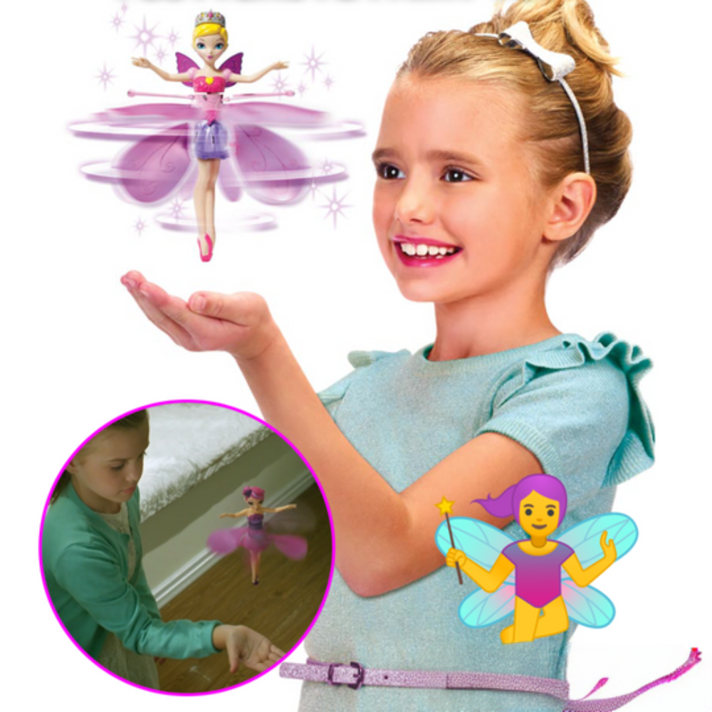 Flying Fairy Princess Toy LED Lights Hand
