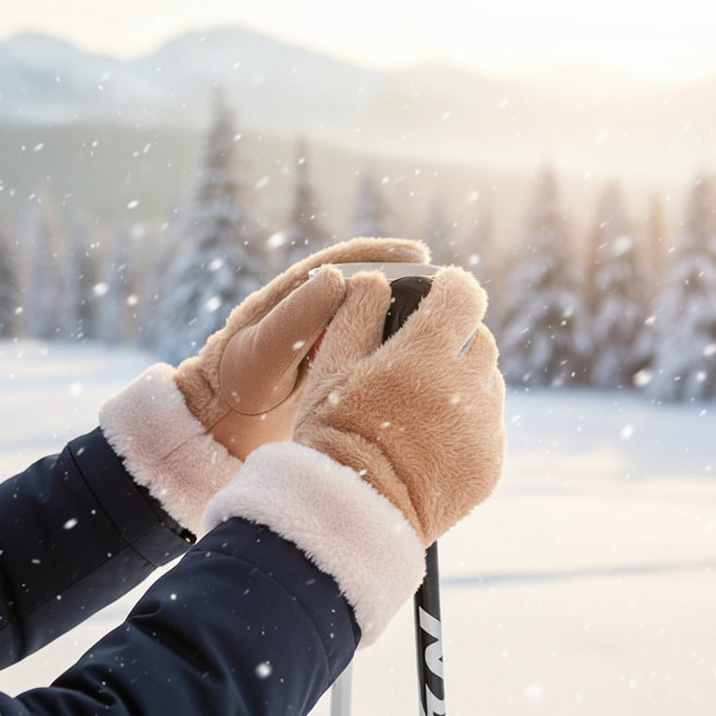 Winter Gloves Waterproof Thermal Cold