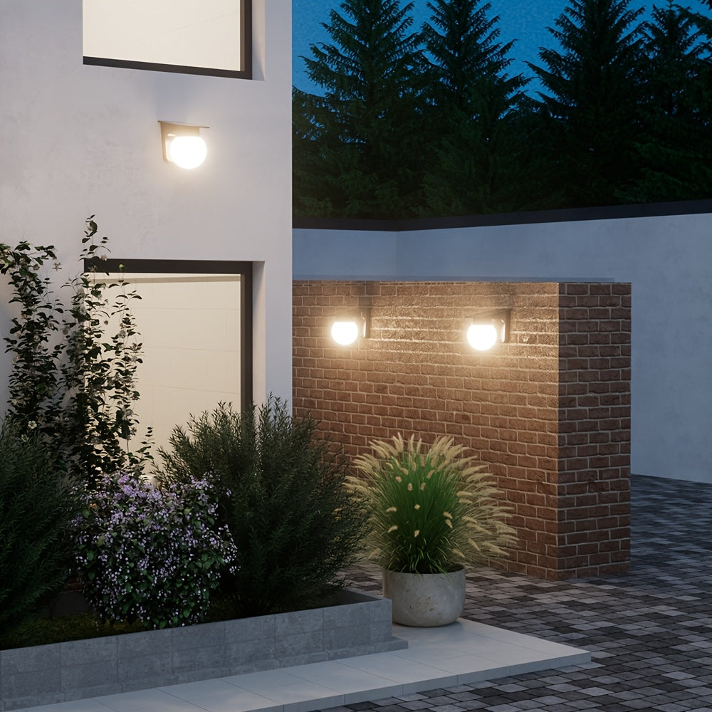 Solar Globe LED Wall Light Smart Dimmable