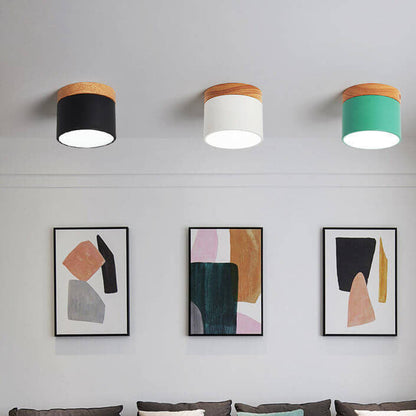 Scandinavian Macaron LED Ceiling Light