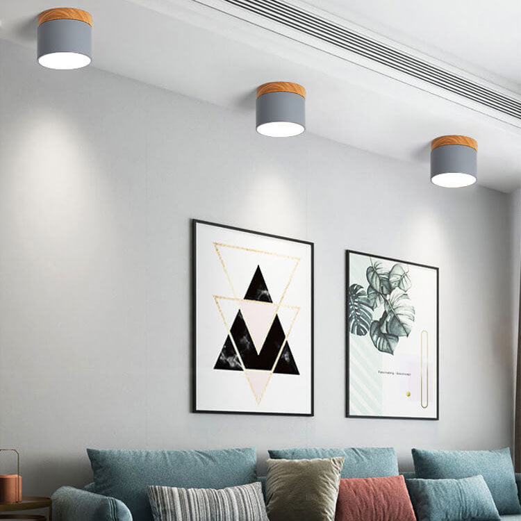 Scandinavian Macaron LED Ceiling Light