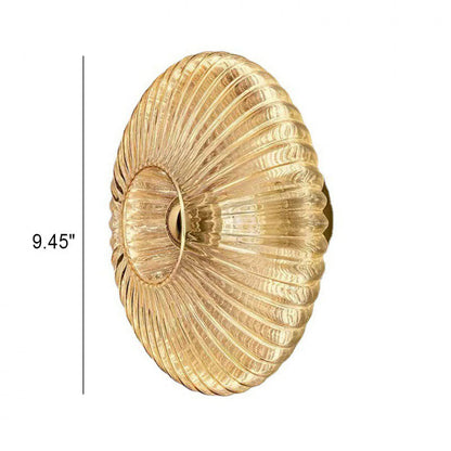 Nordic Vintage Glass Wall Sconce Striped