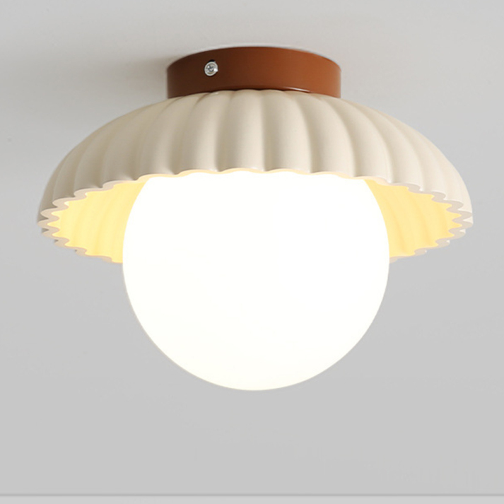 Iron Hallway Ceiling Light Modern Glass &