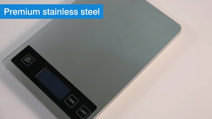 15KG Digital Kitchen Scale USB Rechargeable