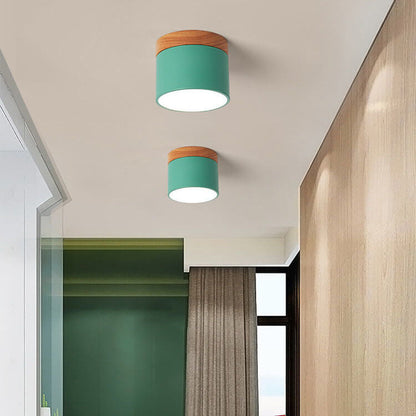 Scandinavian Macaron LED Ceiling Light