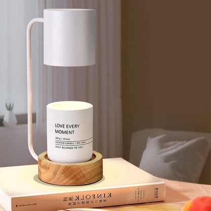 Japanese Minimalist Table Lamp Wood & Metal
