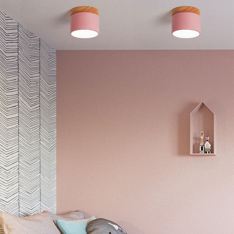 Scandinavian Macaron LED Ceiling Light