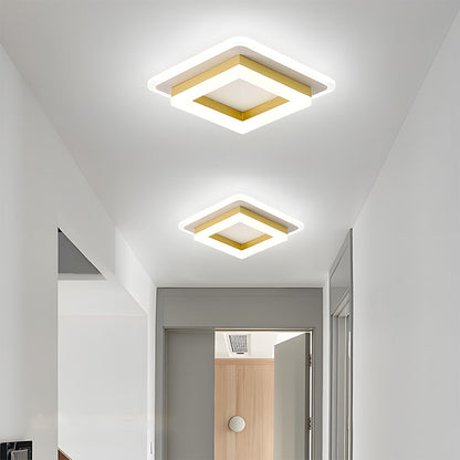 Square LED Ceiling Light Modern Flush Mount