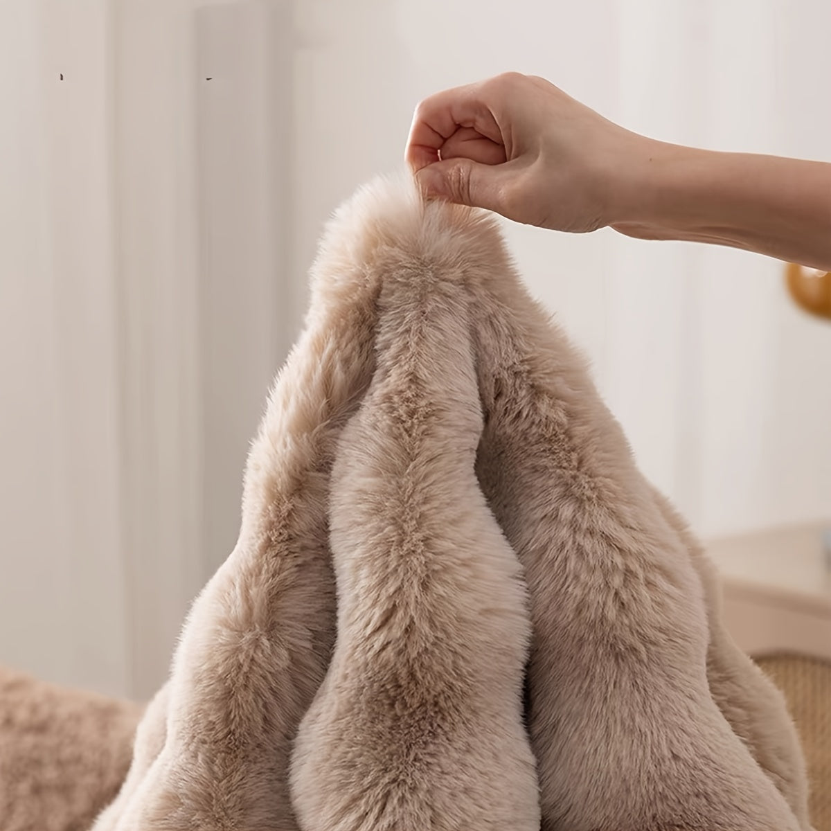 Cloud Comfort Round Bubble Rug Soft Fluffy