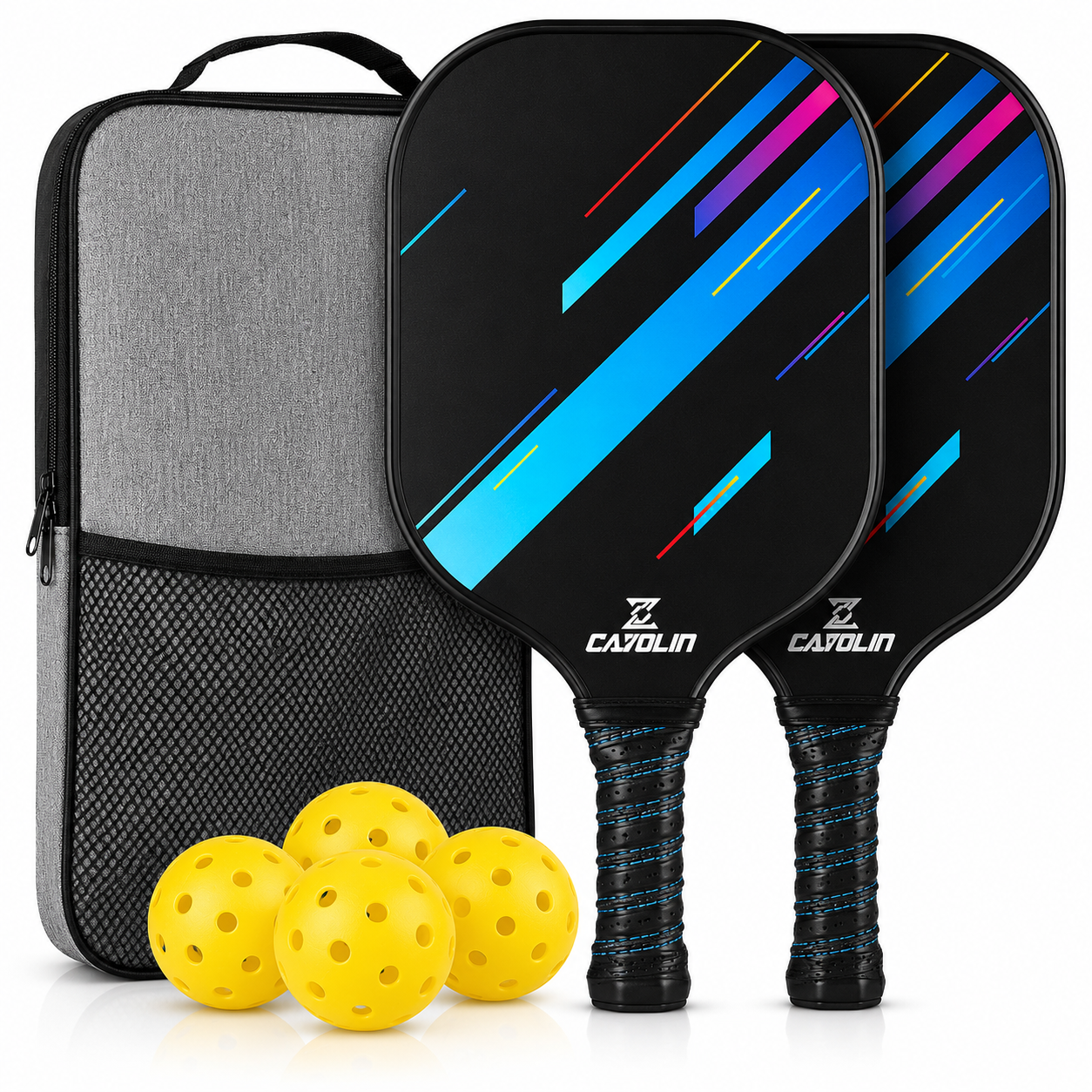 Pickleball Paddle Set Lightweight Graphite