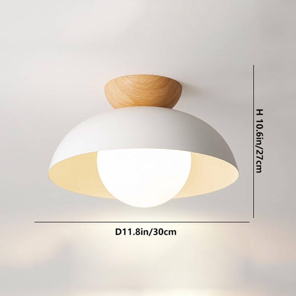 Nordic Dome Ceiling Light Modern Minimalist