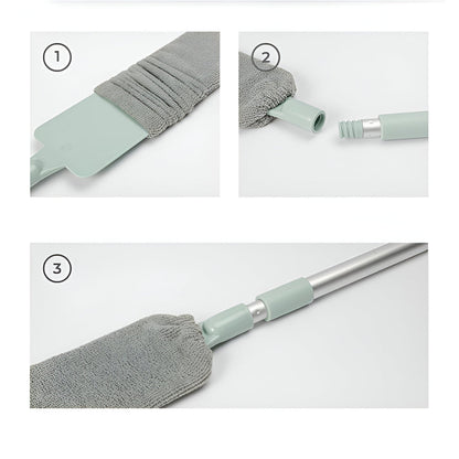 Mop Retractable Gap Cleaning Tool Microfiber