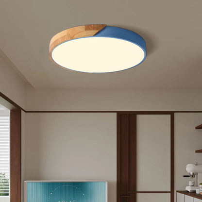 LED Ceiling Light Modern Nordic Wooden