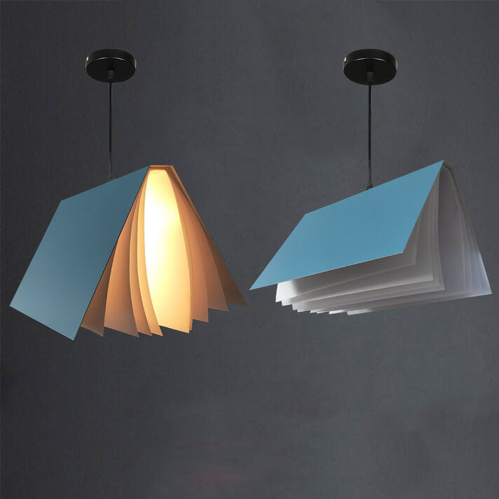 Flying Book Pendant Light Modern Book