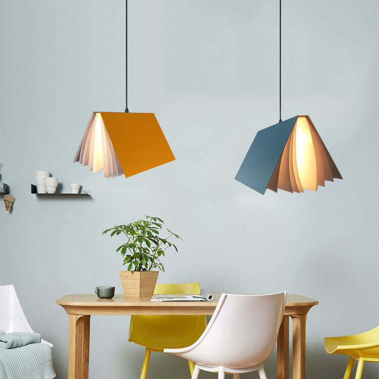 Flying Book Pendant Light Modern Book