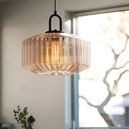 Mireta Glass Pendant Light Retro Coloured