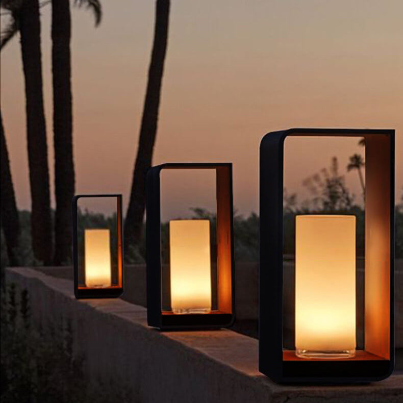 Modern Square Outdoor LED Light Waterproof