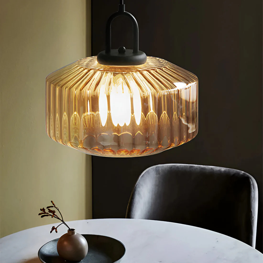 Mireta Glass Pendant Light Retro Coloured