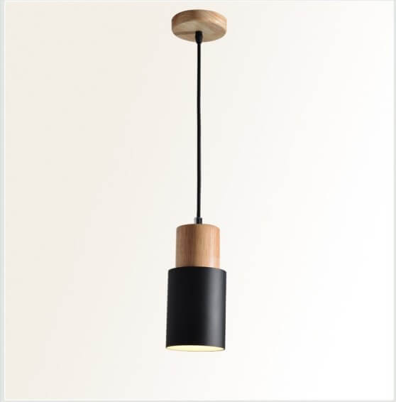 Nordic Macaron Cylinder Pendant Light Modern