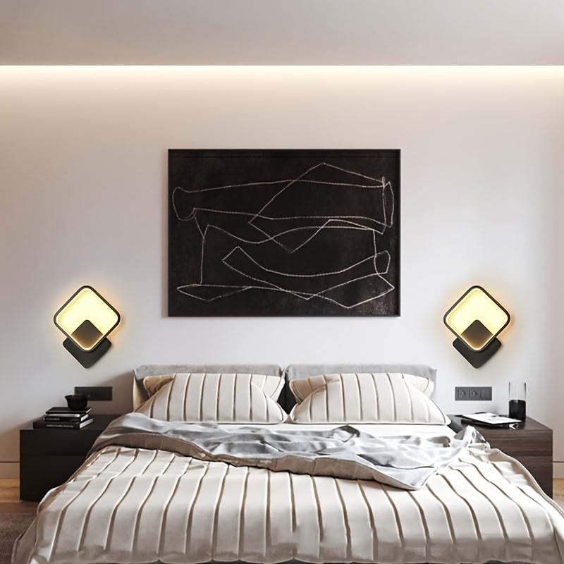 Modern Square LED Wall Lamp Minimalist