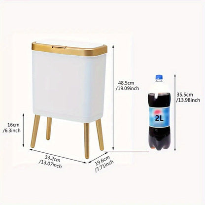 15L Modern Odour Sealing Trash Can With