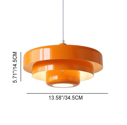 Nordic Vintage Multi Layered Pendant Lamp