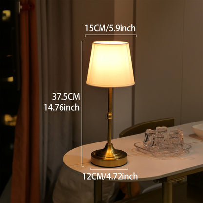 Dimmable Cordless Table Lamp USB