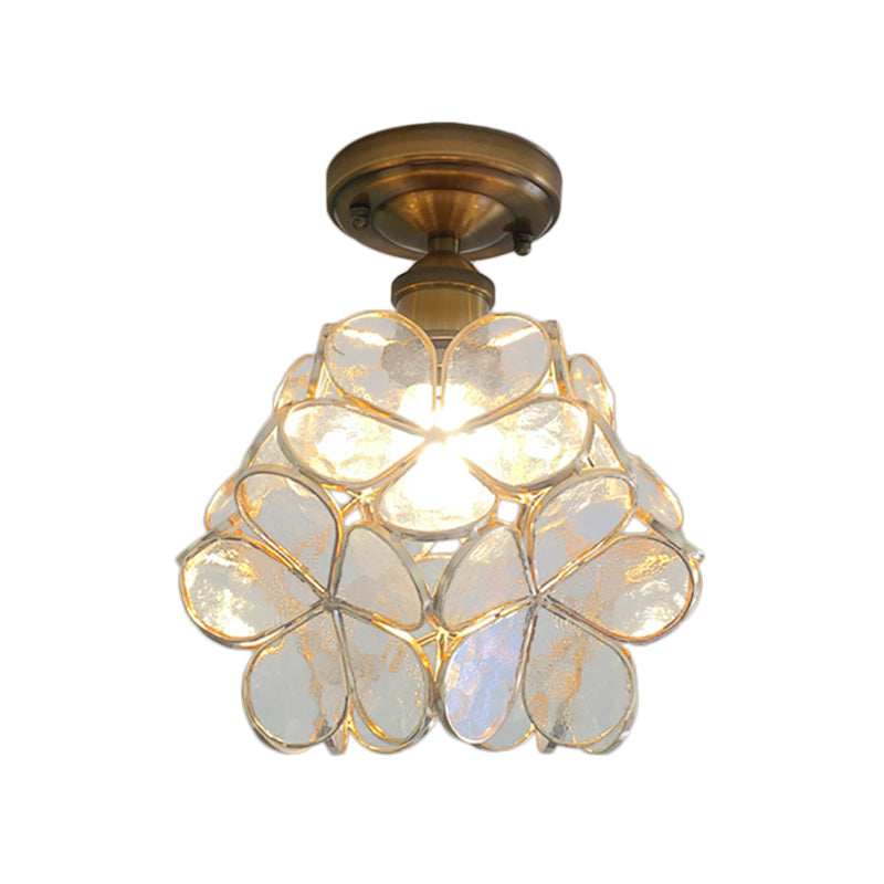 Retro Flower Ceiling Light Colourful Vintage