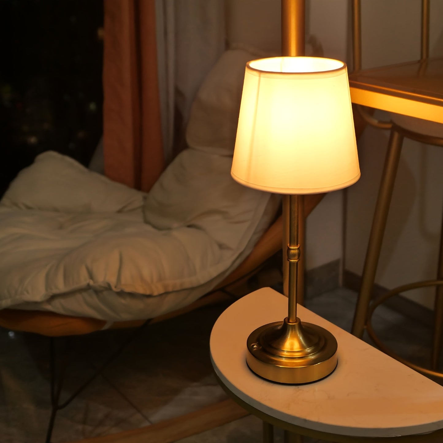 Dimmable Cordless Table Lamp USB