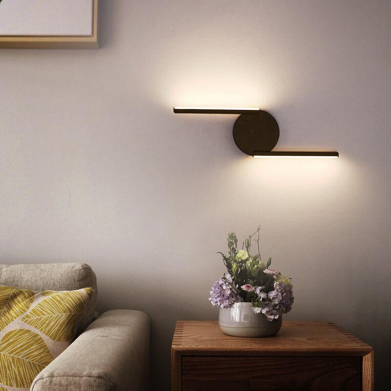 Curves Line LED Wall Light Modern Minimalist