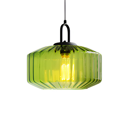 Mireta Glass Pendant Light Retro Coloured