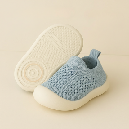 Kids Sneakers Breathable Mesh Slip On Shoes