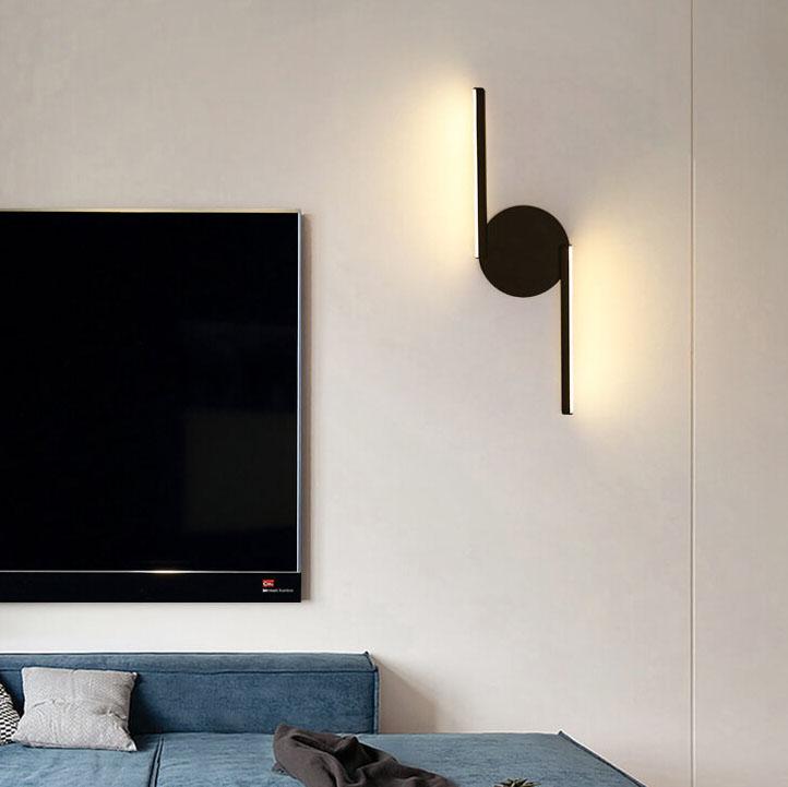Curves Line LED Wall Light Modern Minimalist