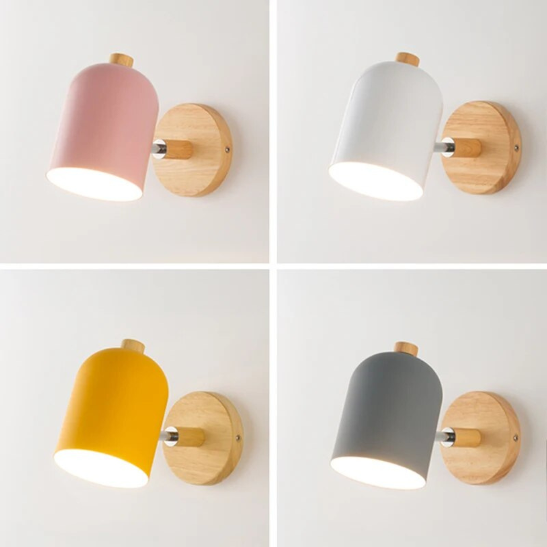 Drelis Wall Lamp Scandinavian Wooden