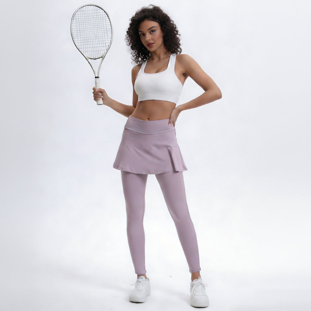 High Waist Pickleball Flared Yoga Pants