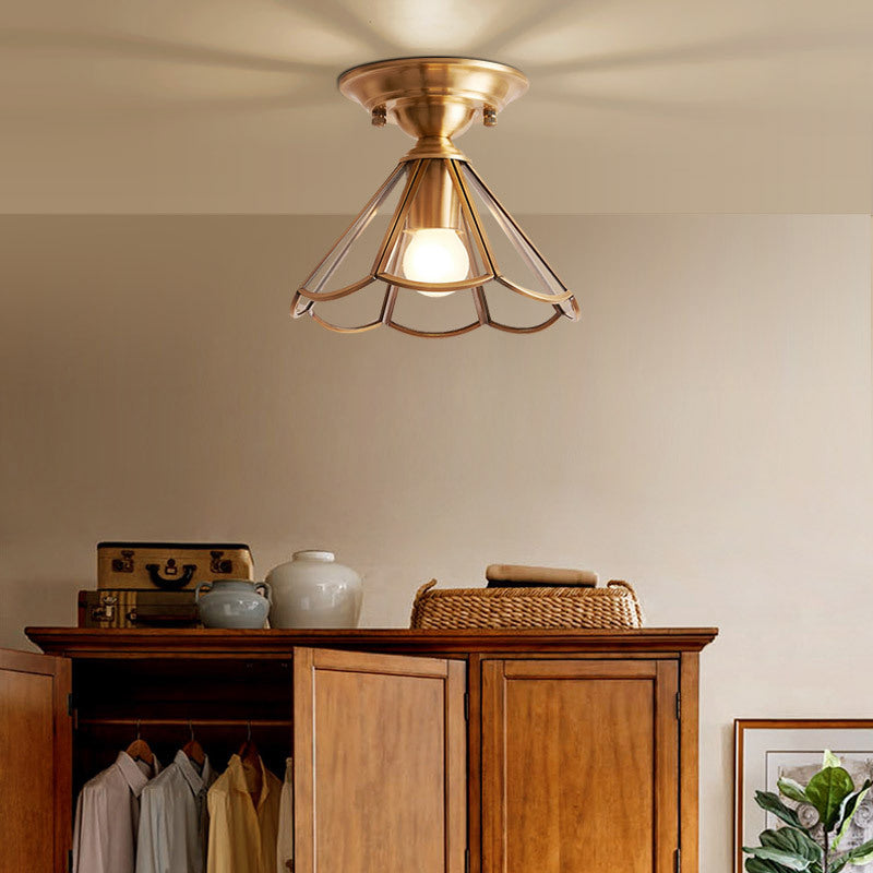 Single Bulb Flush Mount Lighting Minimalism